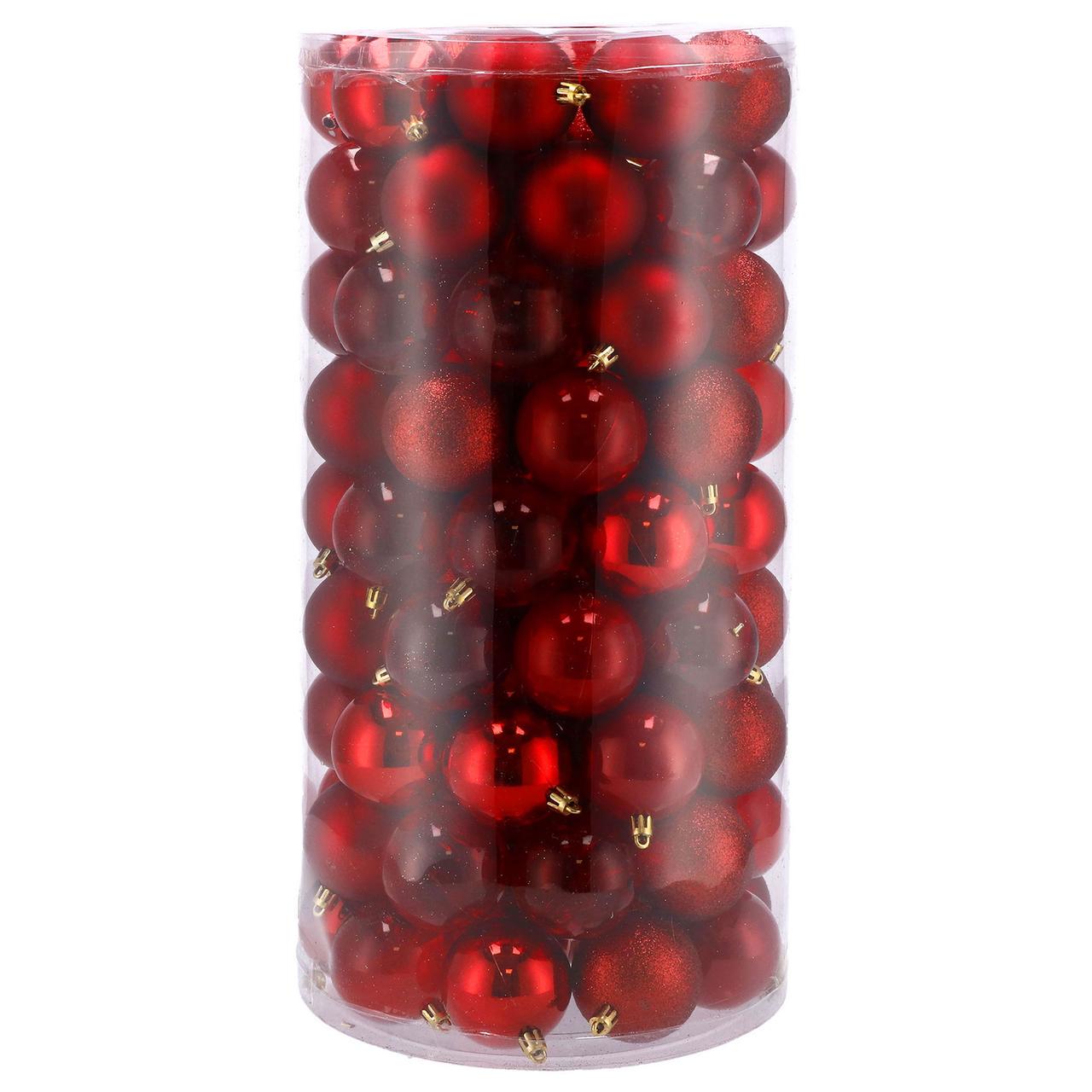 Набір ялинкових куль Springos CA0168 6 см 100 шт.