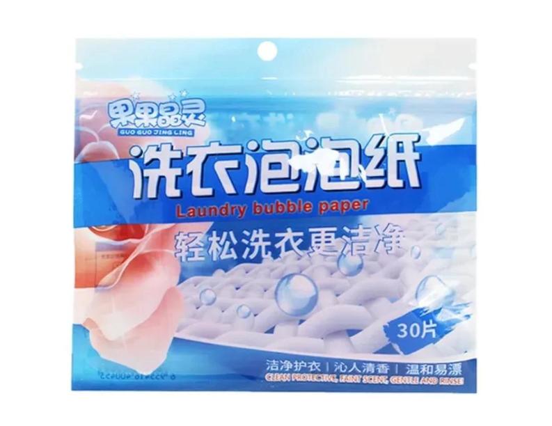 Серветки пральні концентровані універсальні 3в1 30 шт. Рожевий (32001852)