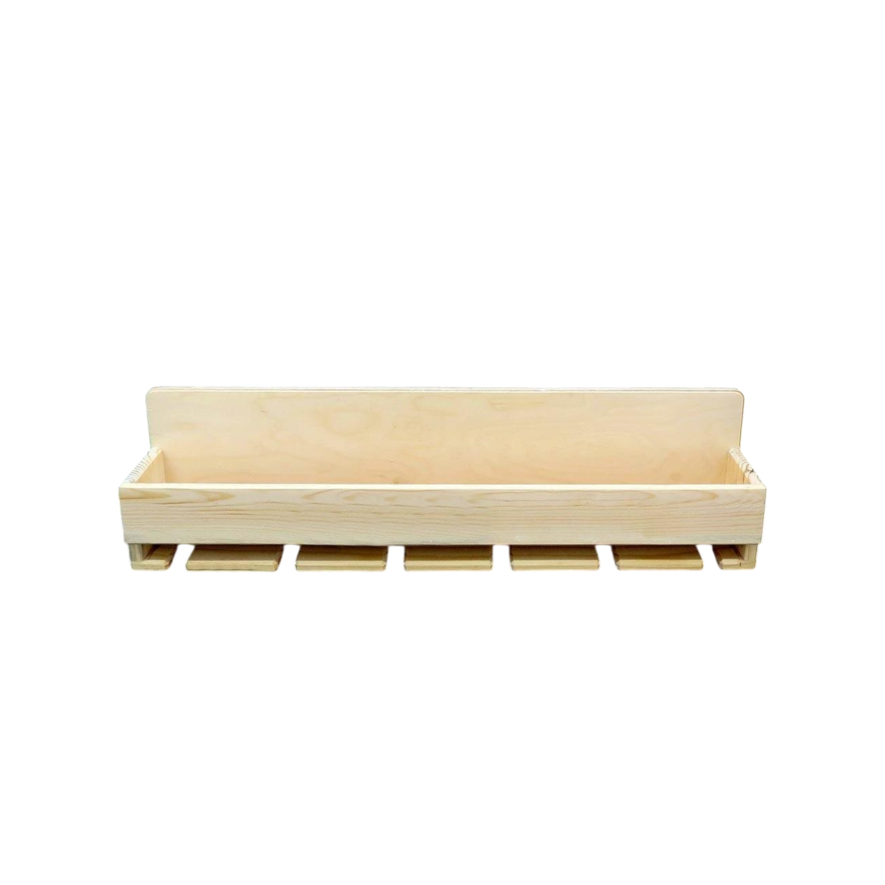 Полка для вина настенная из дерева Окахара Бланже (ПНК-017501)