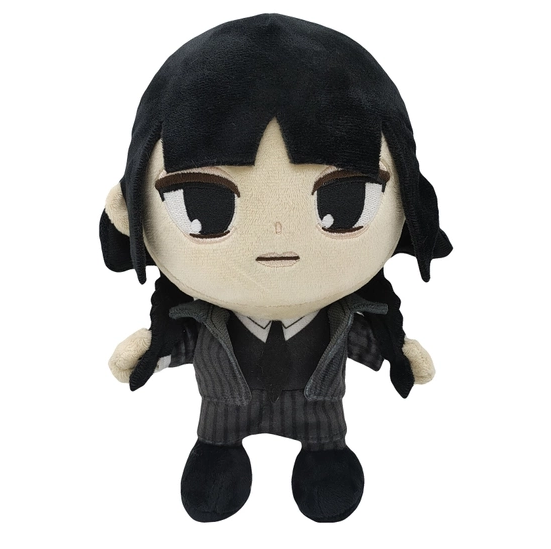 Мягкая кукла Addams Family Wednesday 25 см Черный (28443738)