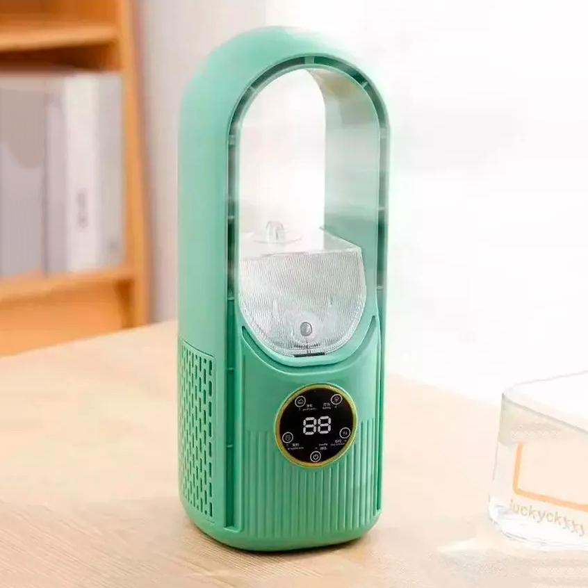 Вентилятор настольный Air Multiplier с увлажнением воздуха Зеленый (1010925-Green-3) - фото 2 Вентилятор настольный Air Multiplier с увлажнением воздуха Зеленый (1010925-Green-3) - фото 2