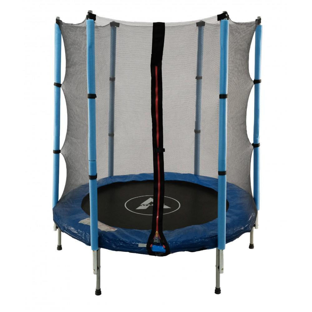 Батут детский Atleto с сеткой 140 см Синий (21000400) - фото 5 Батут детский Atleto с сеткой 140 см Синий (21000400) - фото 5