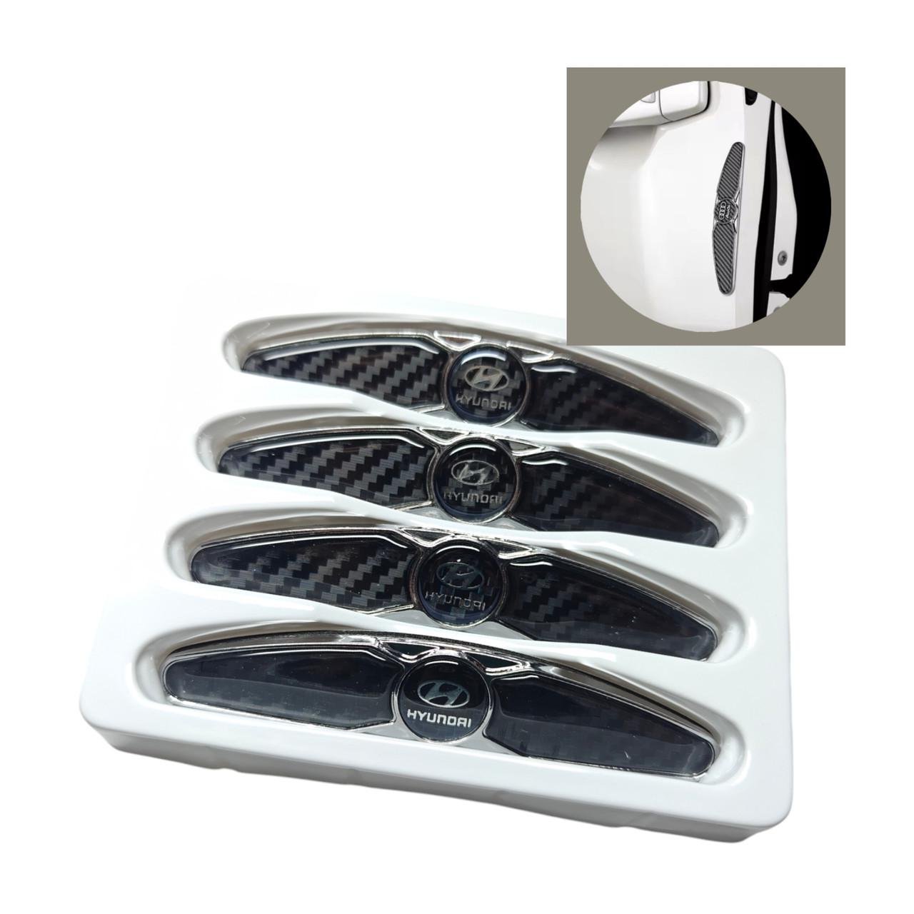 Полосы двери противоударные Hyundai металлические Черный (2402414665) - фото 4 Полосы двери противоударные Hyundai металлические Черный (2402414665) - фото 4