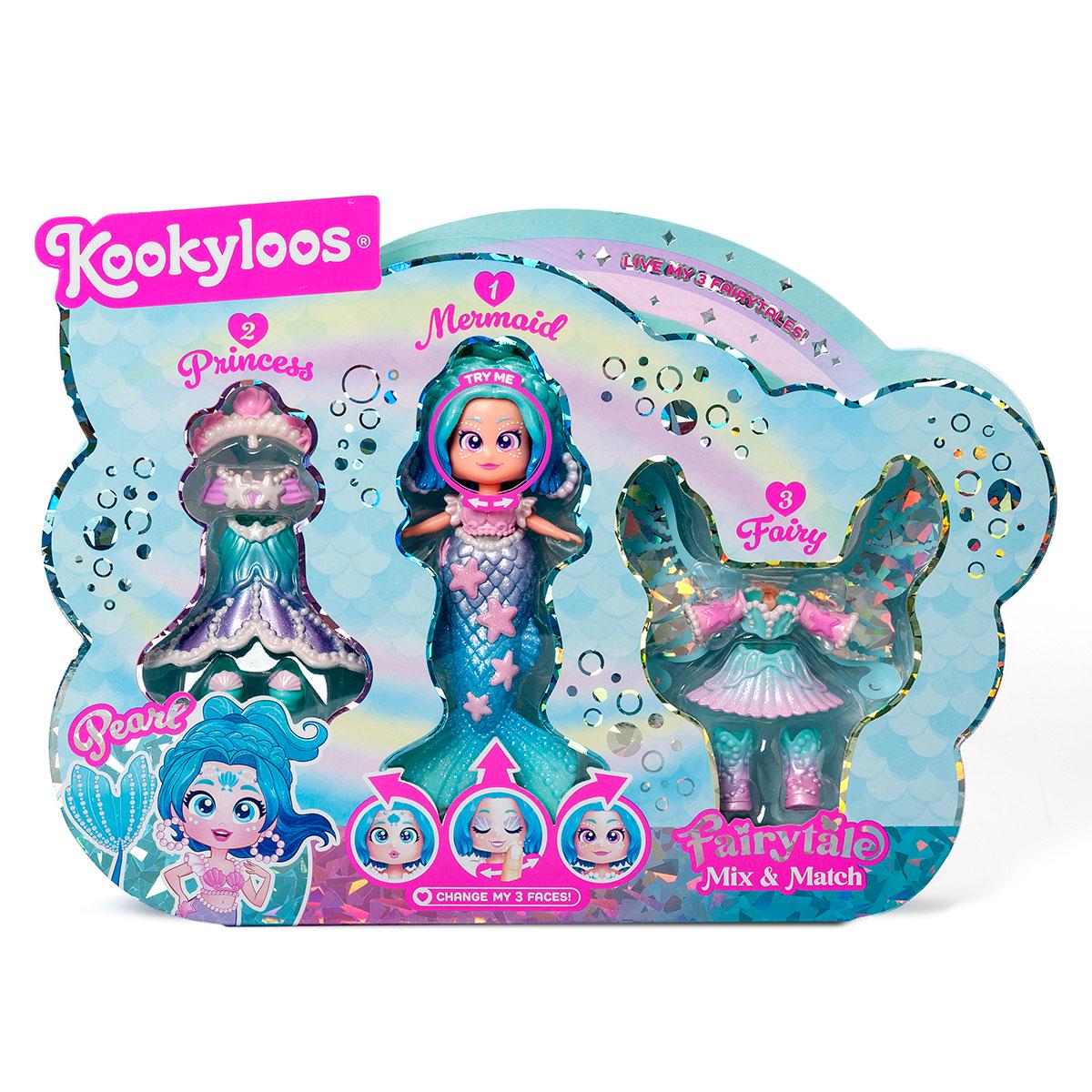 Игровой набор с куклой Kookyloos Перл Голубой (AA12346261) Игровой набор с куклой Kookyloos Перл Голубой (AA12346261)