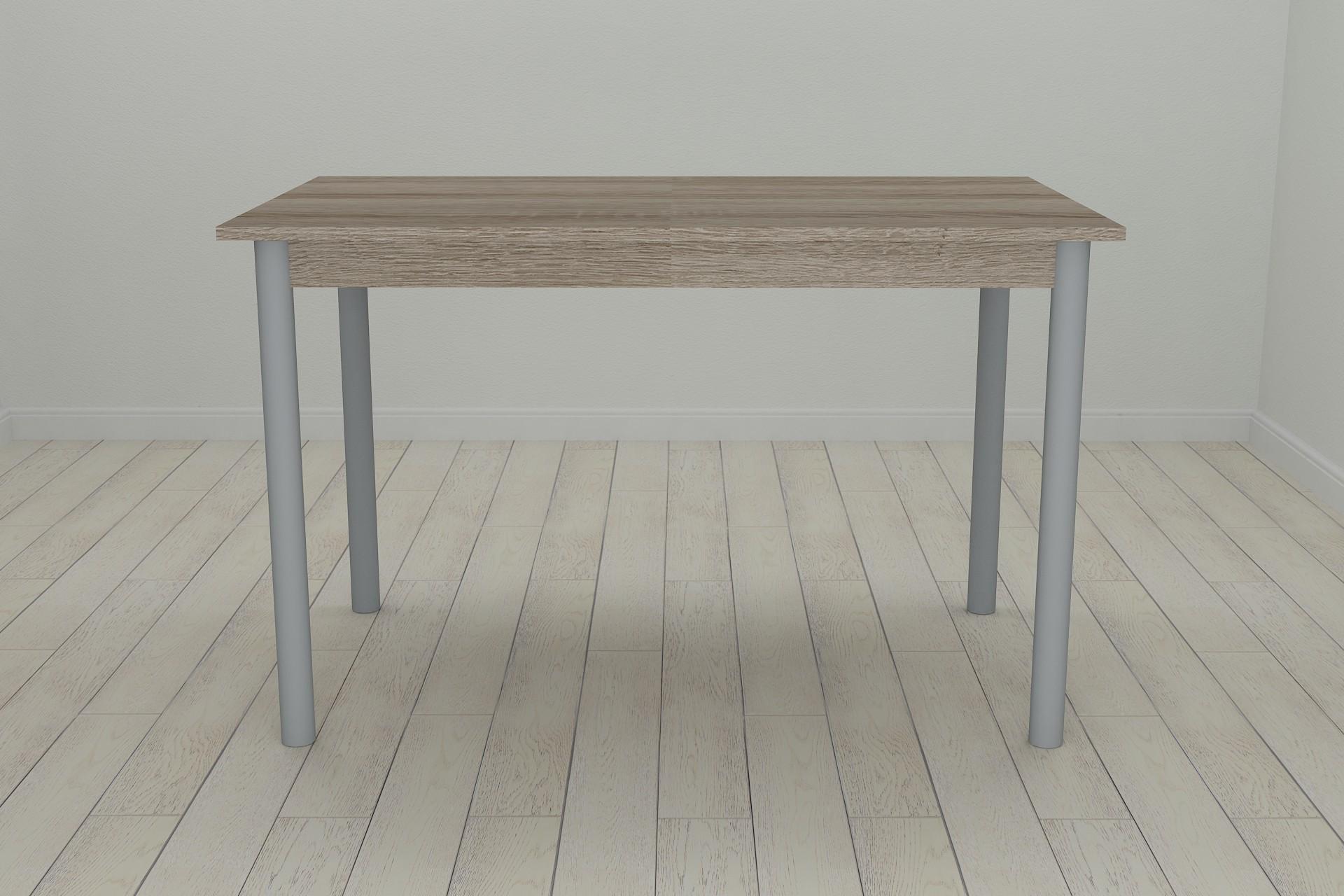 Стол кухонный Ferrum-decor Бенита ДСП 16 мм 75x120x60 см Серый/Сонома Трюфель (FRD-106271)
