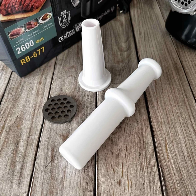 М'ясорубка шнекова Rainberg RB-677 2600W (5984) - фото 7 М'ясорубка шнекова Rainberg RB-677 2600W (5984) - фото 7