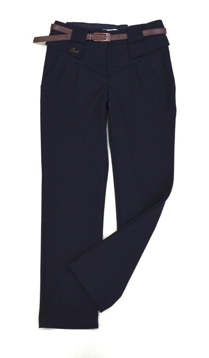 Брюки шкільні для дівчинки Suzie КЛАРІС 03 вовна 140 см Чорний (218101_140) - фото 2 Брюки шкільні для дівчинки Suzie КЛАРІС 03 вовна 140 см Чорний (218101_140) - фото 2