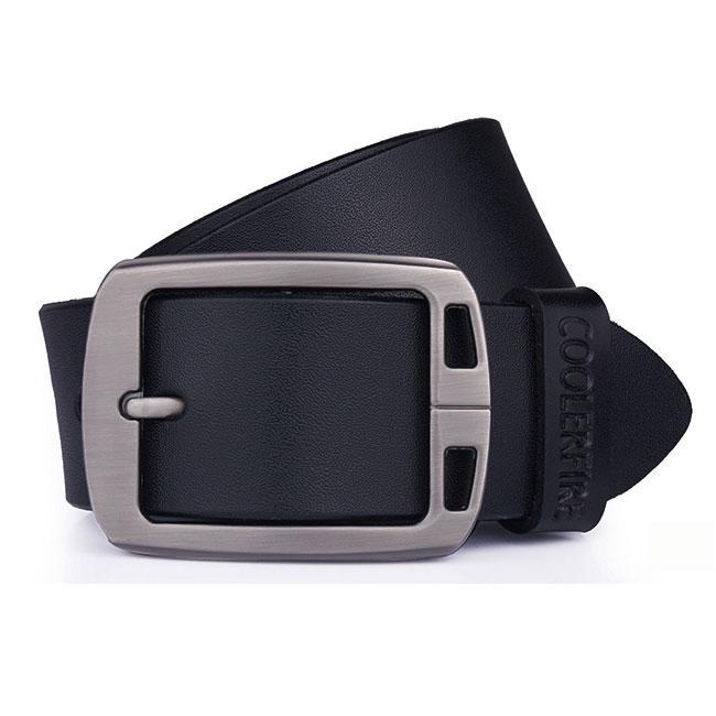 Кожаный мужской ремень Coolerfire HQ021 Black (909067650)