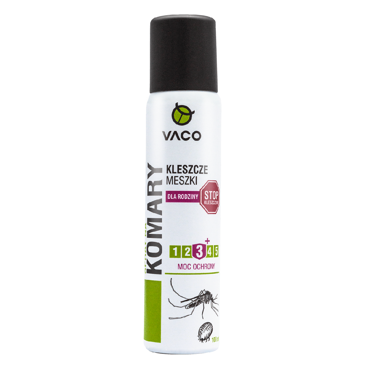 Спрей Vaco от комаров клещей и мух 100 мл (DV28)