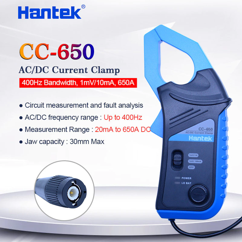 Кліщі Hantek CC650 MT Pro 4,1 струмовимірювальні - фото 4