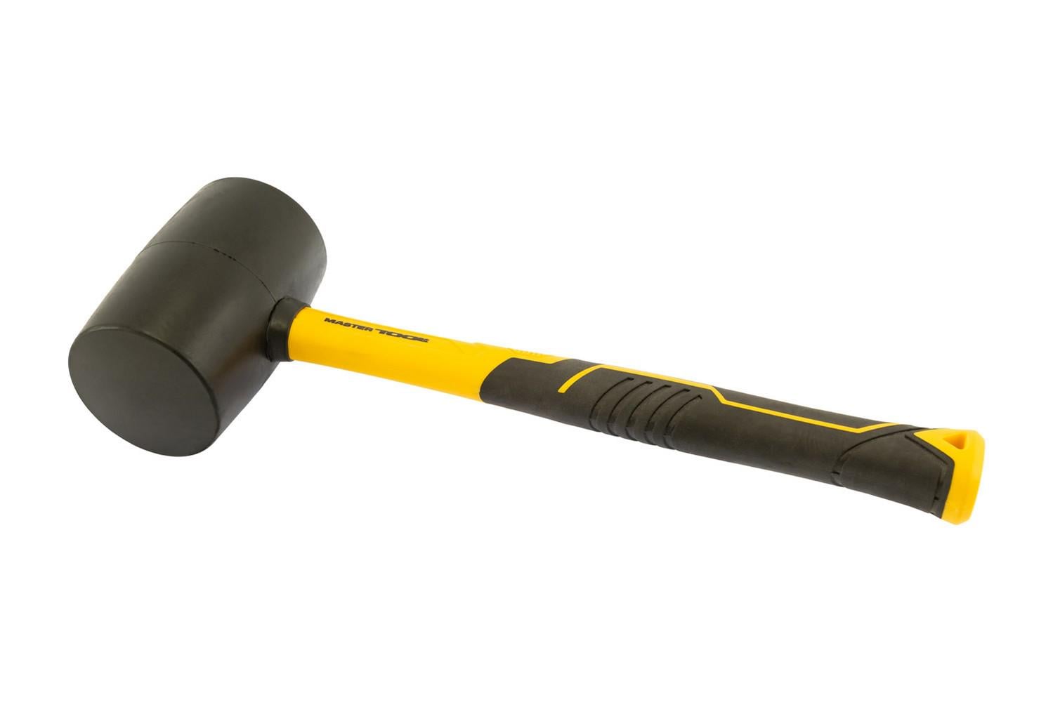 Киевлянка резиновая MasterTool фибергласовая ручка 66 мм 680 г Черный (02-2303) Киевлянка резиновая MasterTool фибергласовая ручка 66 мм 680 г Черный (02-2303)
