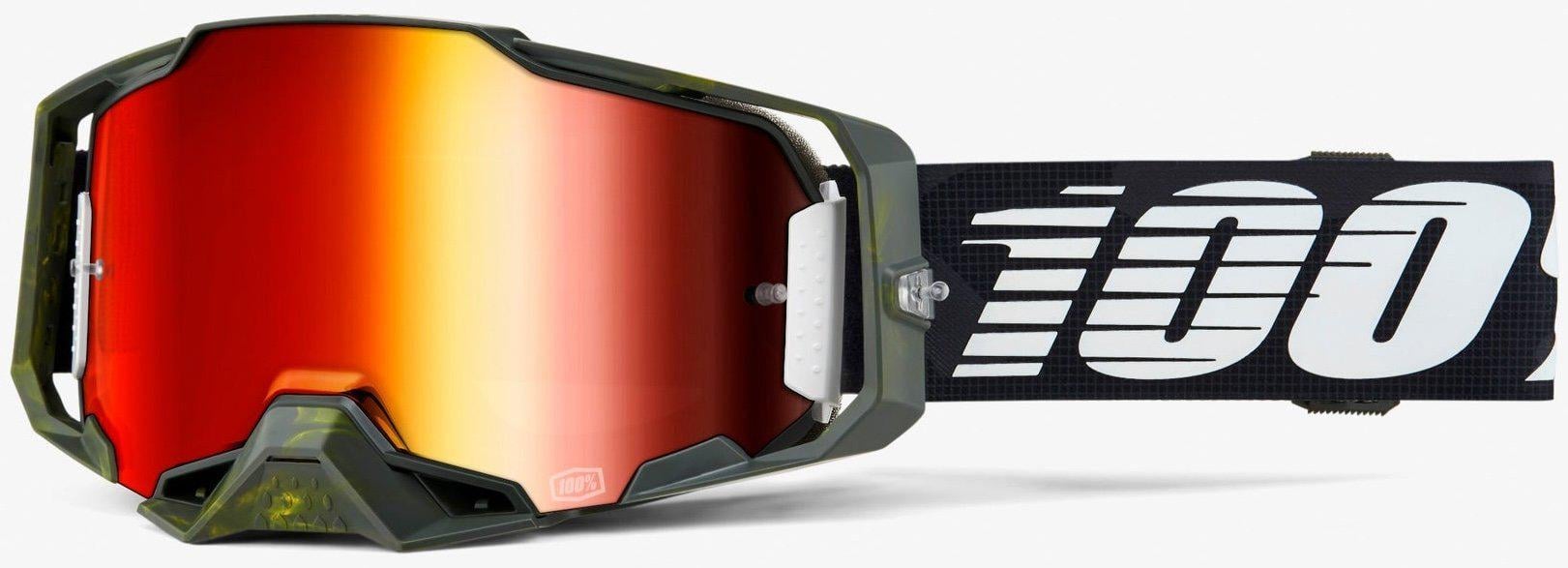 Мотоокуляри 100% ARMEGA Goggle Soledad - Mirror Red Lens (34570)