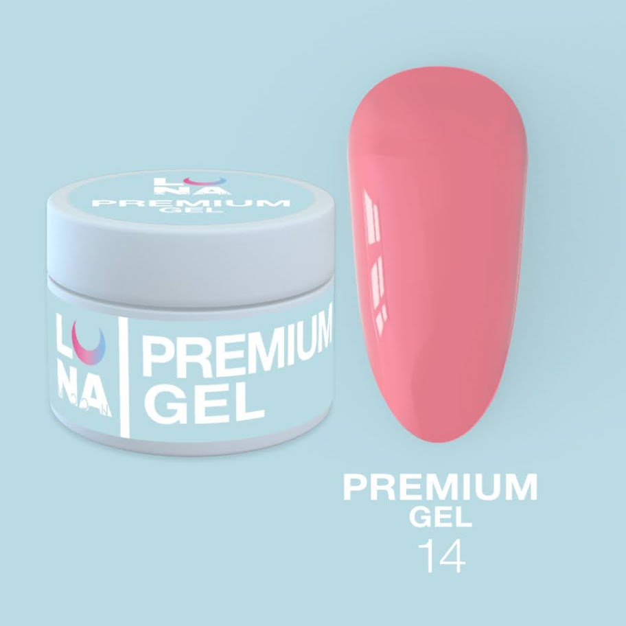 Гель Luna Moon Premium Gel №14 30 мл - фото 3 Гель Luna Moon Premium Gel №14 30 мл - фото 3
