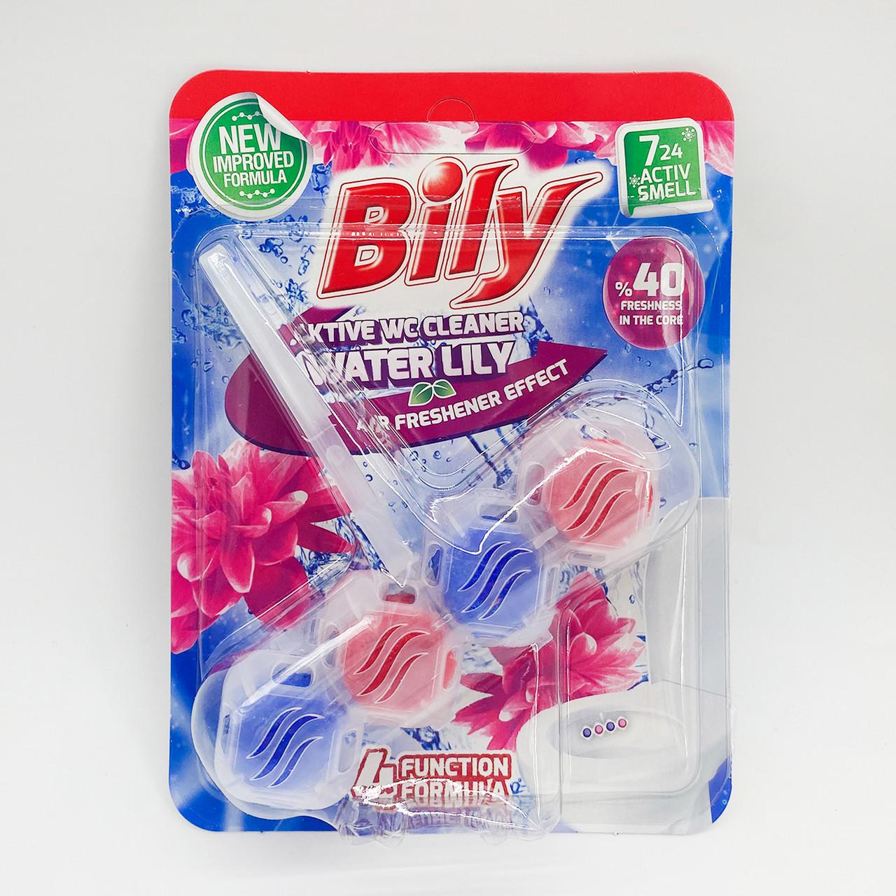 Туалетный блок для унитаза Bily аромат Лилии 50 г