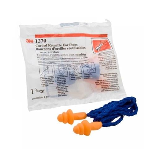 Беруші зі шнурком Ялинка 3M 1270 25дБ 100 пар Orange (957083) - фото 4 Беруші зі шнурком Ялинка 3M 1270 25дБ 100 пар Orange (957083) - фото 4