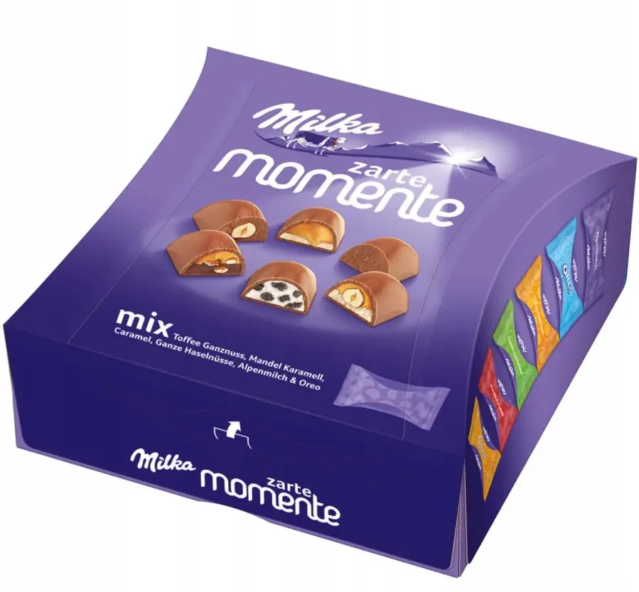 Шоколадні цукерки Milka Zarte Momente 169 г
