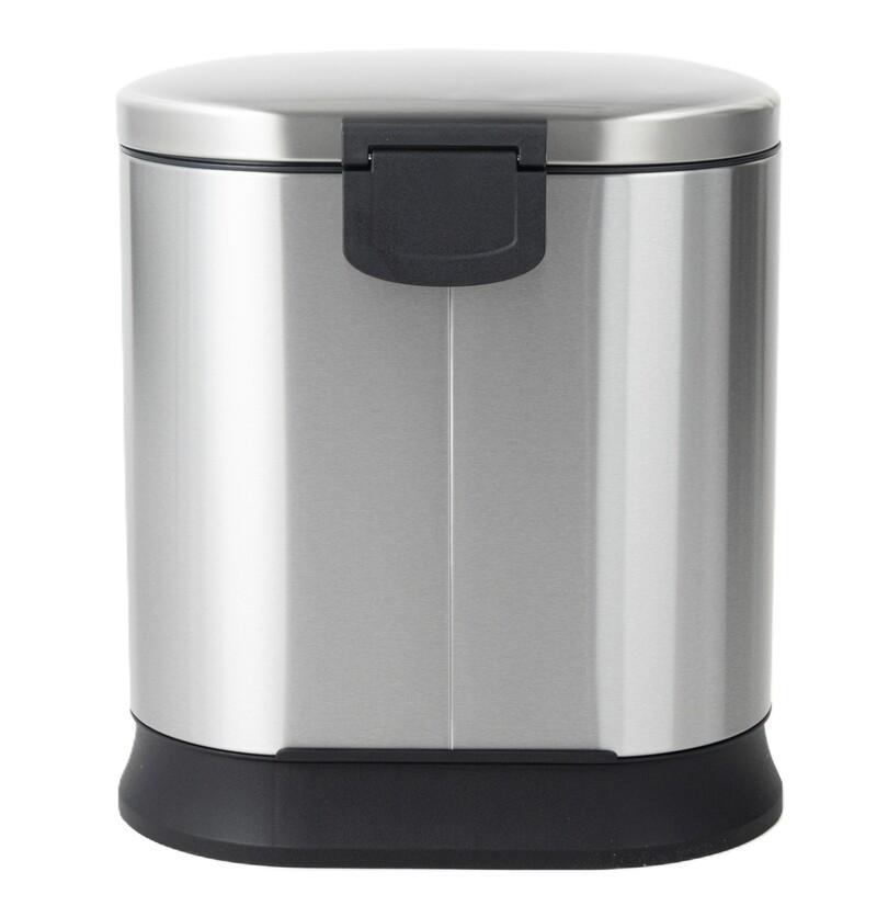 Відро для сміття MIXXUS Premium Strong-TC0120 SS Color 20 л з плавним закриттям нержавіюча сталь (OL-MI7081) - фото 7