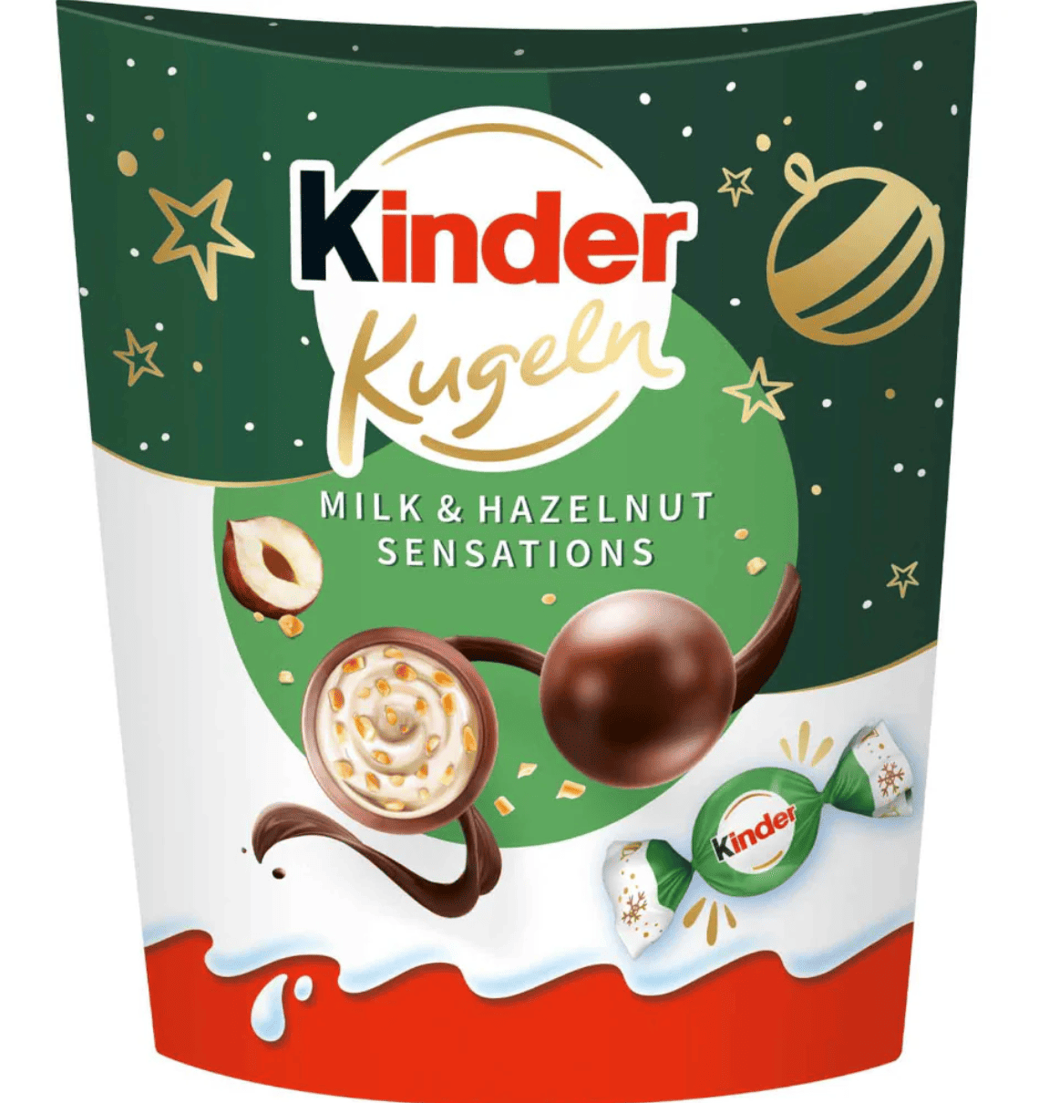 Цукерки шоколадні Kinder Choco Balls Hazelnut 90 г (2841307377)