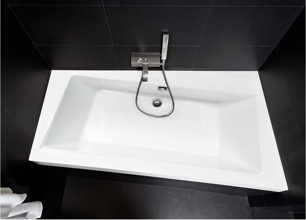 Ванна акриловая Besco INFINITY правосторонняя 160x100 см (1145140449)