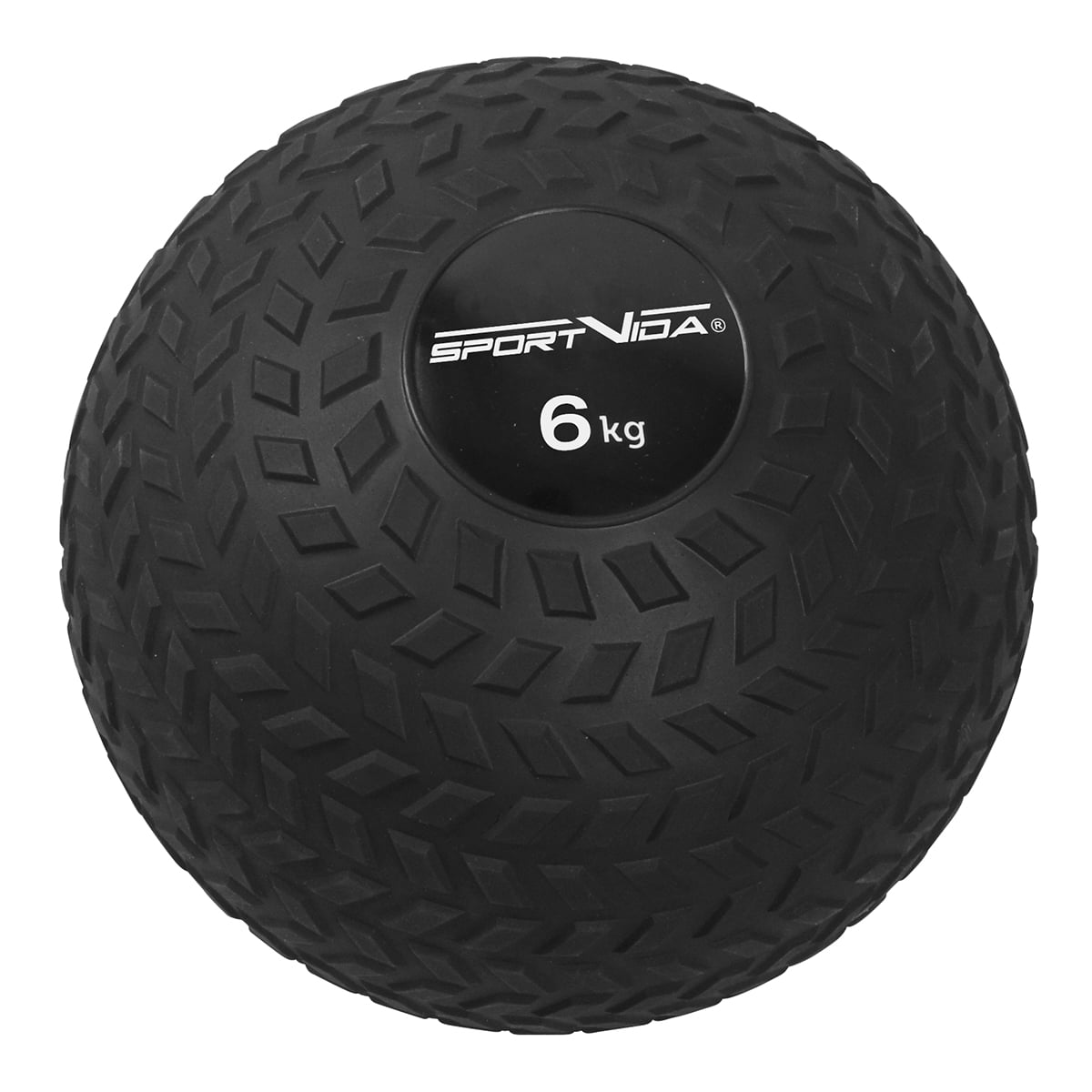 Слэмбол SportVida Slam Ball для кроссфита 6 кг Black (SV-HK0348)