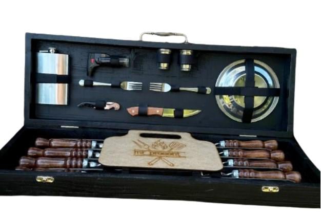 Набор шампуров Grill Box 6 S2 в кейсе (19139758)