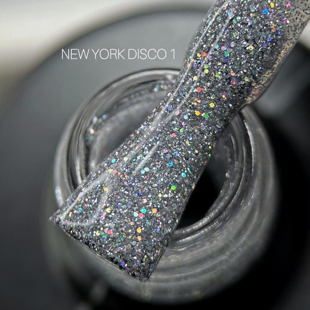 Гель-лак светоотражающий для ногтей Saga New York Disco №01 9 мл