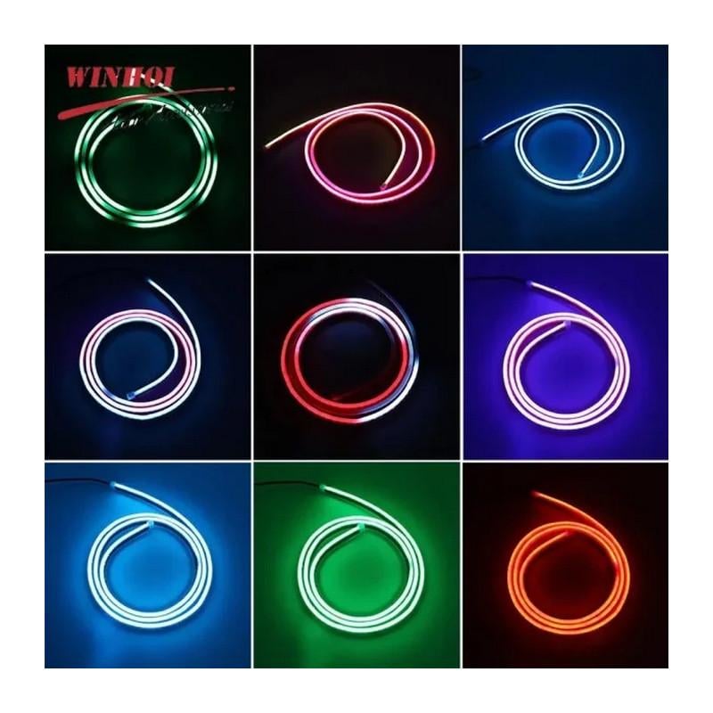 Підсвічування кришки капота багатофункціональна гнучка стрічка Leader RGB 12-24V 150 см (4591-Leader) - фото 4