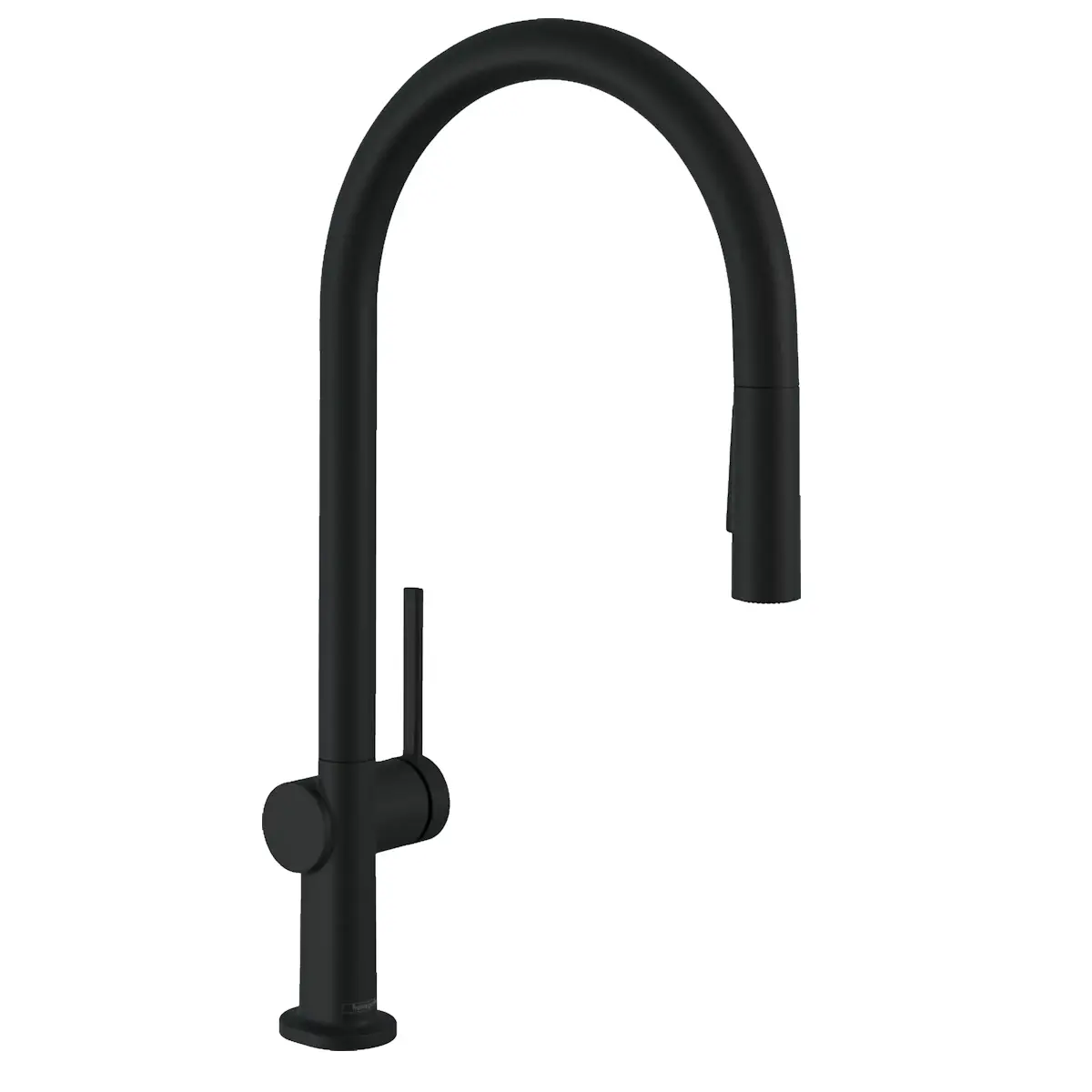 Змішувач для кухні Hansgrohe Talis M54 з висувним виливом Чорний матовий (72801670)