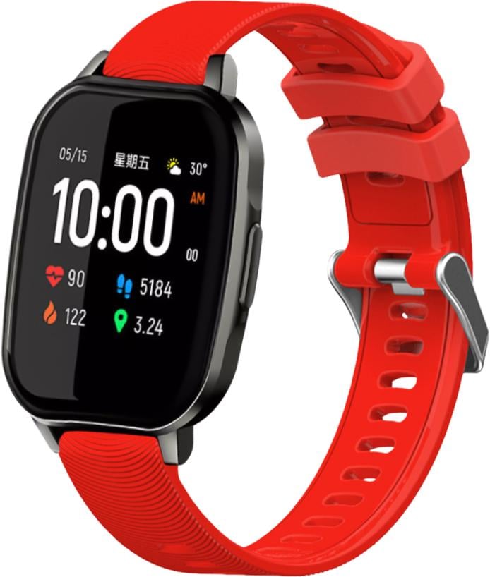 Ремешок Bend для Haylou Smart Watch 2 (LS02) Red (25230-2D)