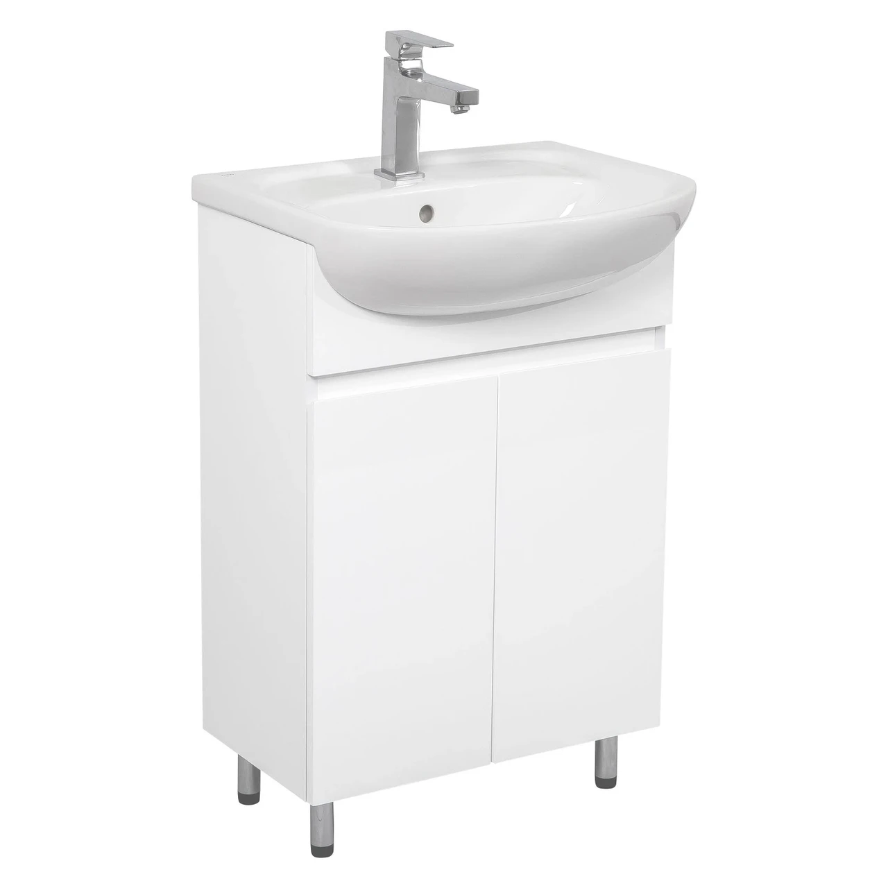 Тумба Уно с умывальником Нова 55 см (2348932731) Тумба Уно с умывальником Нова 55 см (2348932731)