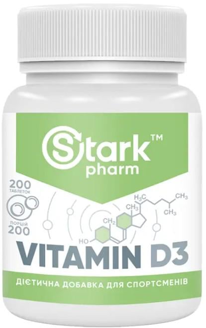 Витамины Stark Pharm Vitamin D3 200 таблеток