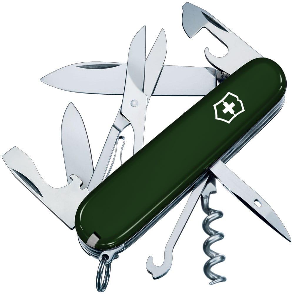 Мультитул Victorinox Camper 14в1 Green (Vx13703.4)