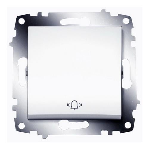 Выключатель EL-BI ZENA кнопка без рамки Белый (2005)