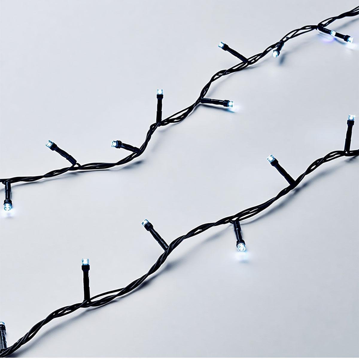 Гірлянда кімнатна Нитка W220LED22MBW 22 м 220 LED Чорний/Білий (29912682) - фото 5 Гірлянда кімнатна Нитка W220LED22MBW 22 м 220 LED Чорний/Білий (29912682) - фото 5