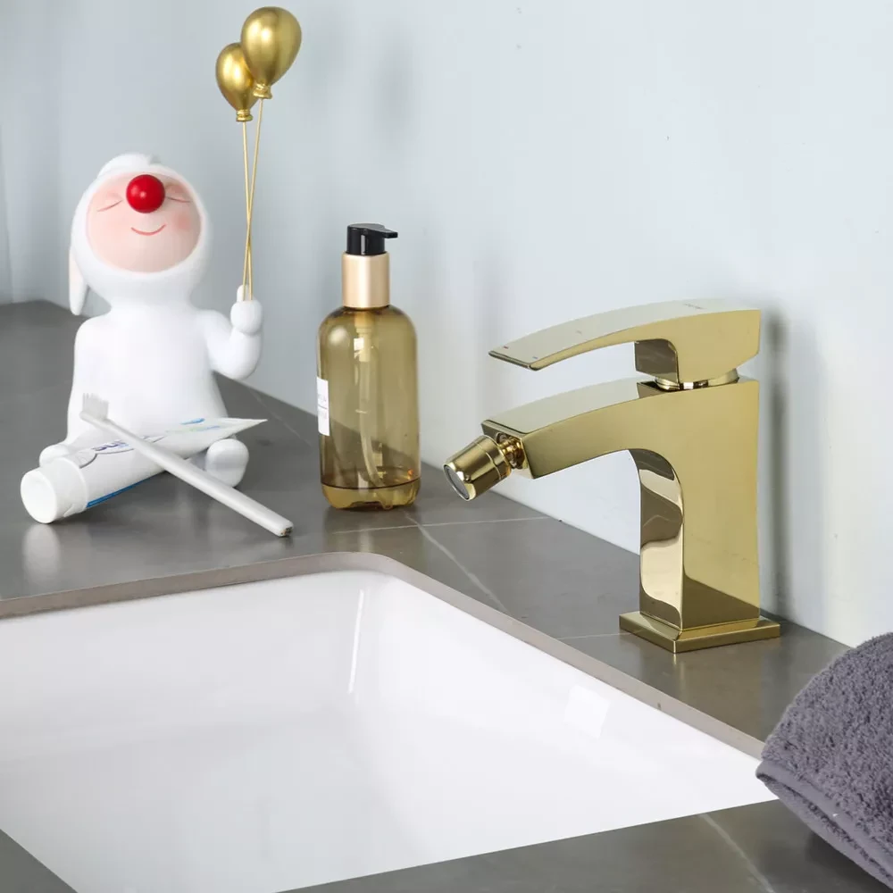 Смеситель для биде Gappo G5007-3 Золотой (G5007-3) - фото 2