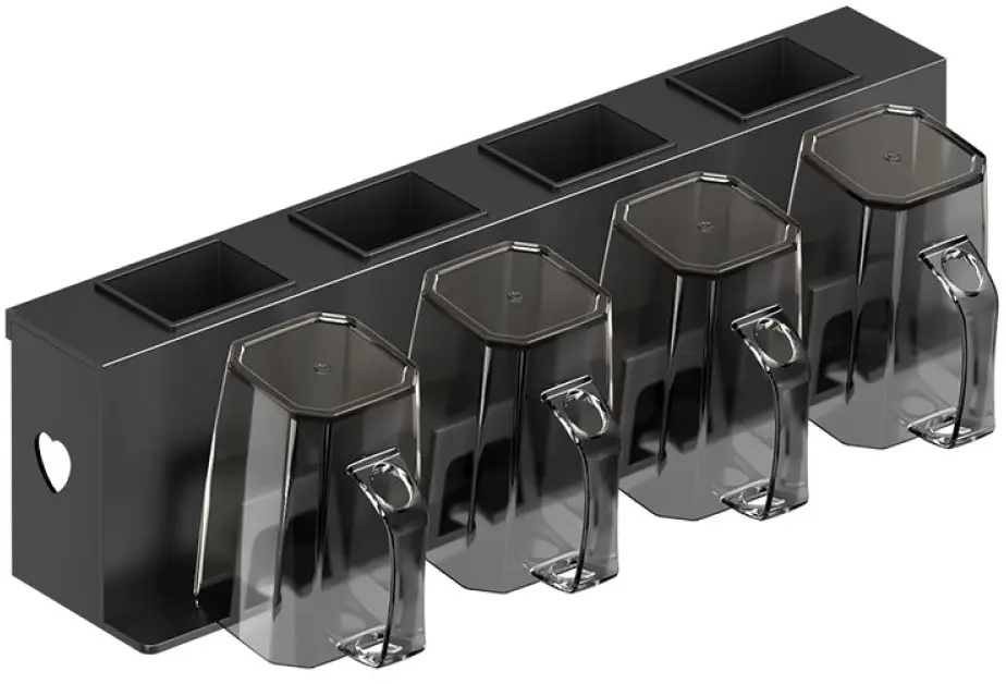 Тримач для зубної щітки Storage Shelf 4 чашки (27502597)