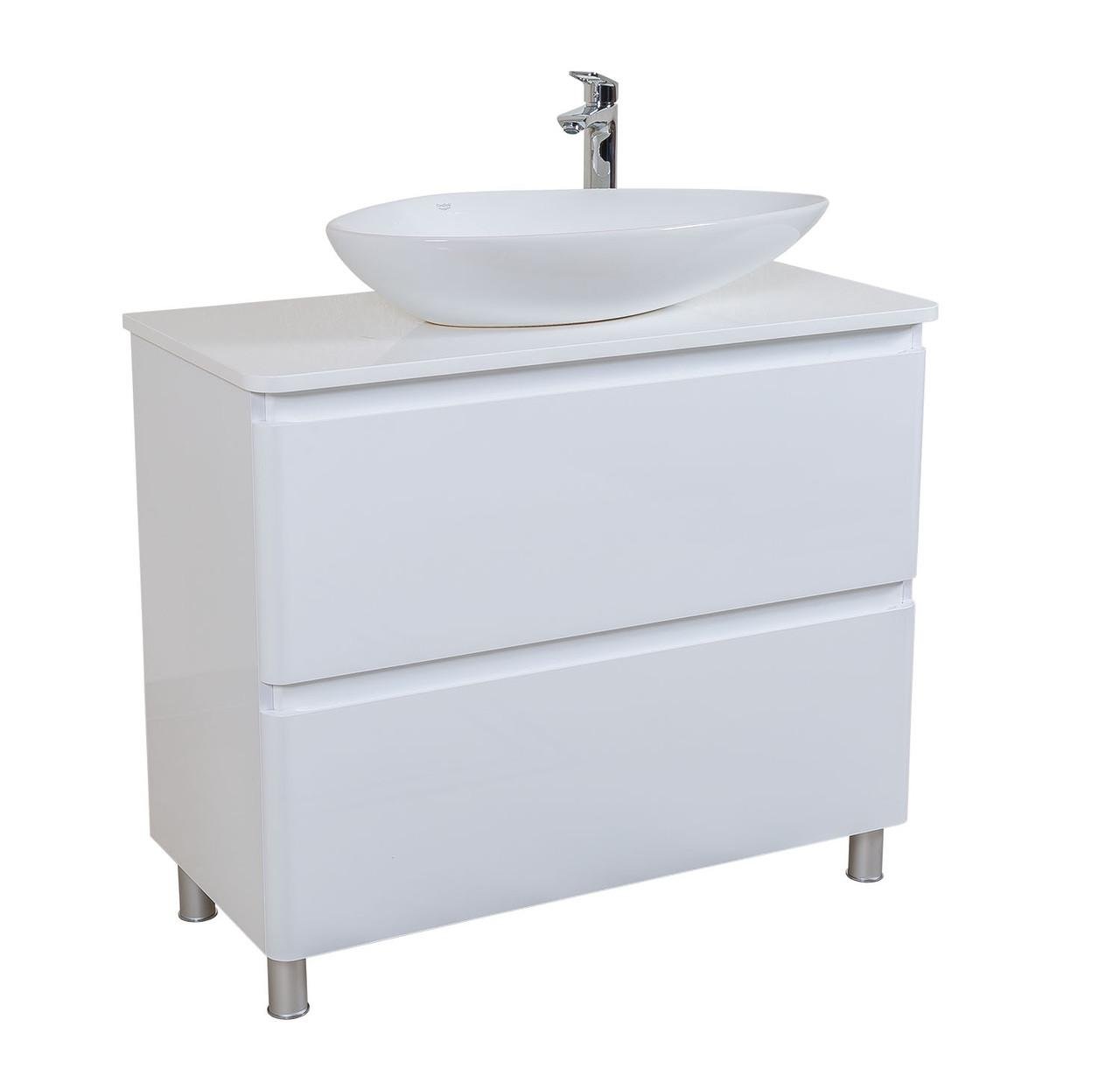 Тумба напольная Акцент со столешницей 80 см (1663773929)