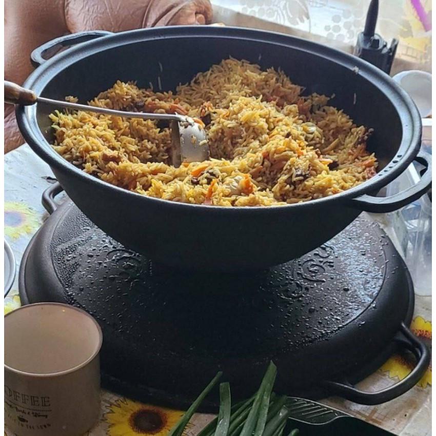 Казан чавунний Maysternya з кришкою-сковородою 8 л (Т405СРУк) - фото 3