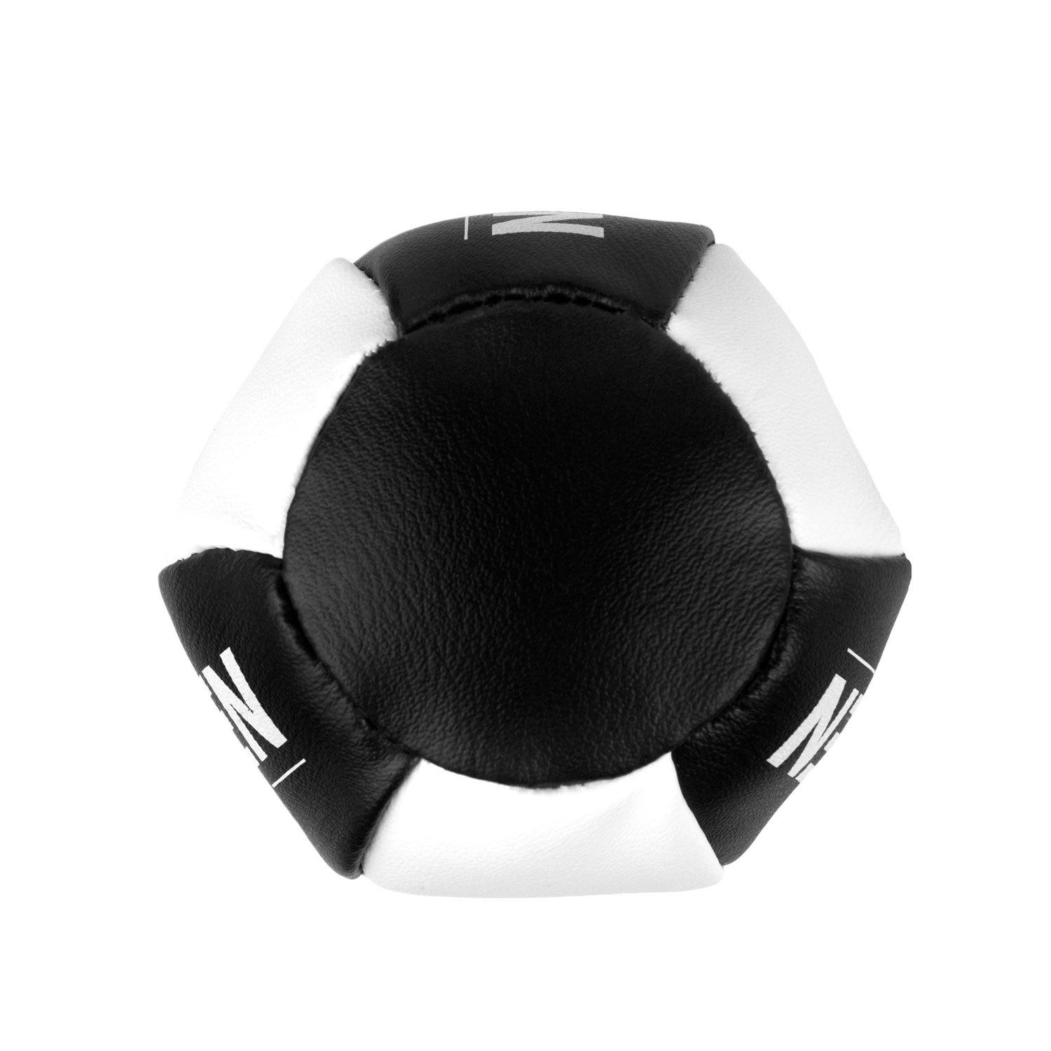 Брелок мини-груша Dozen Light Mini Speed Bag Черно-белый - фото 2 Брелок мини-груша Dozen Light Mini Speed Bag Черно-белый - фото 2