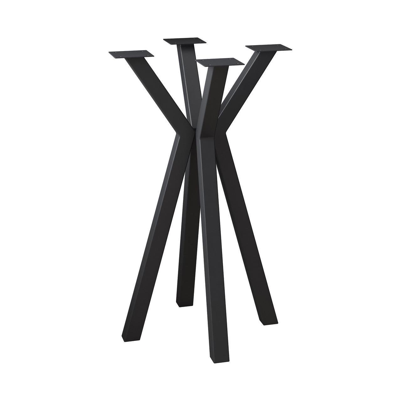 Комплект ножек для стола из металла Scandi 730 мм 4 шт. Черный (1117) Комплект ножек для стола из металла Scandi 730 мм 4 шт. Черный (1117)