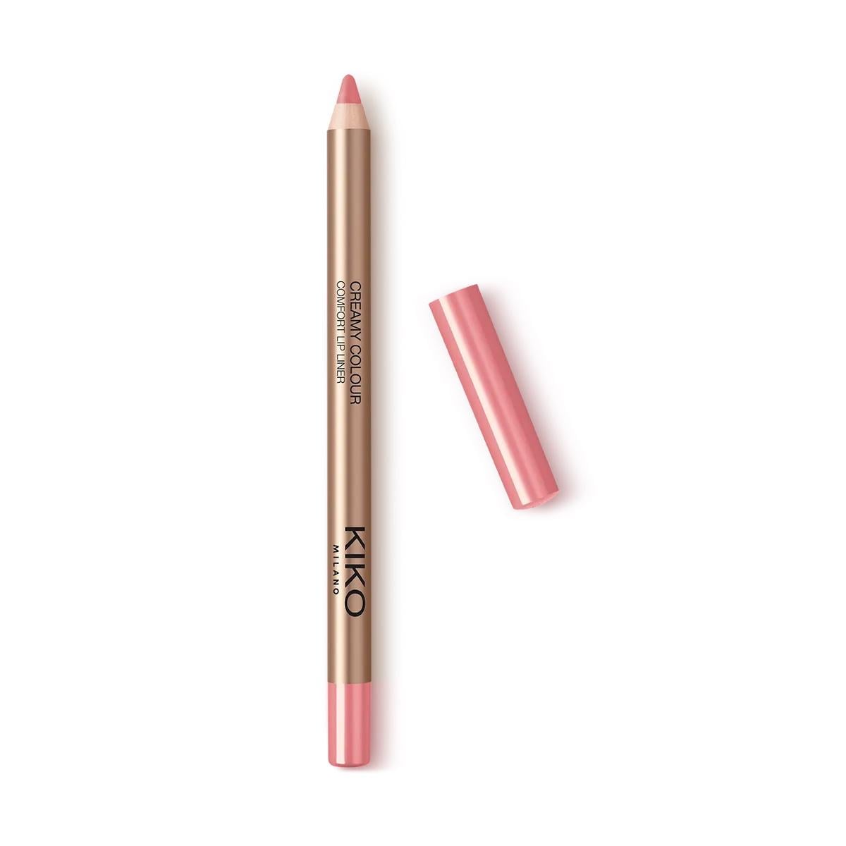 Карандаш для губ Kiko Milano New Creamy Цвет Комфорт Lip Liner 03 Powder Pink (00103703)