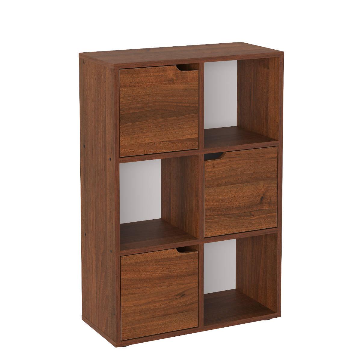 Комод Компанит П-34 59,6х27,5х89,3 см Орех экко (26883018) - фото 1