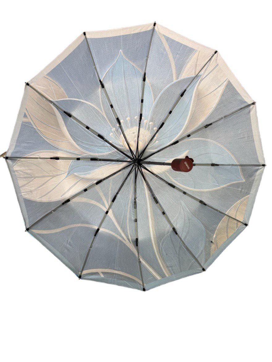 Парасолька жіноча автоматична Mario з квітковим принтом 12 спиць 4 сегмента (456/3) - фото 5 Парасолька жіноча автоматична Mario з квітковим принтом 12 спиць 4 сегмента (456/3) - фото 5