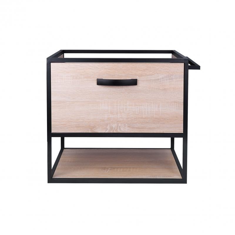 Тумба підвісна Q-tap Taurus 600х580х437 Whitish Oak (QT2474TPT603WO)