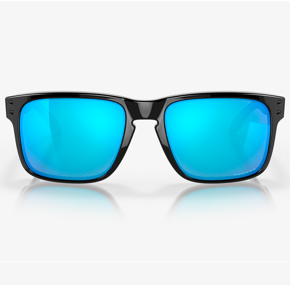 Окуляри OAKLEY Holbrook OO9102-F555 Polished Black/Prizm Sapphire - фото 2