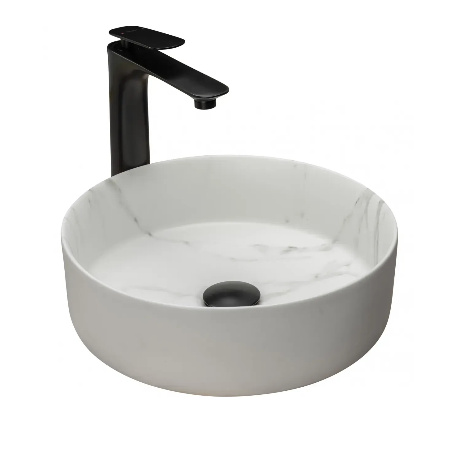 Умывальник накладной Rea Sami круглый 360x360 мм Белый (RM-REA-U8703)