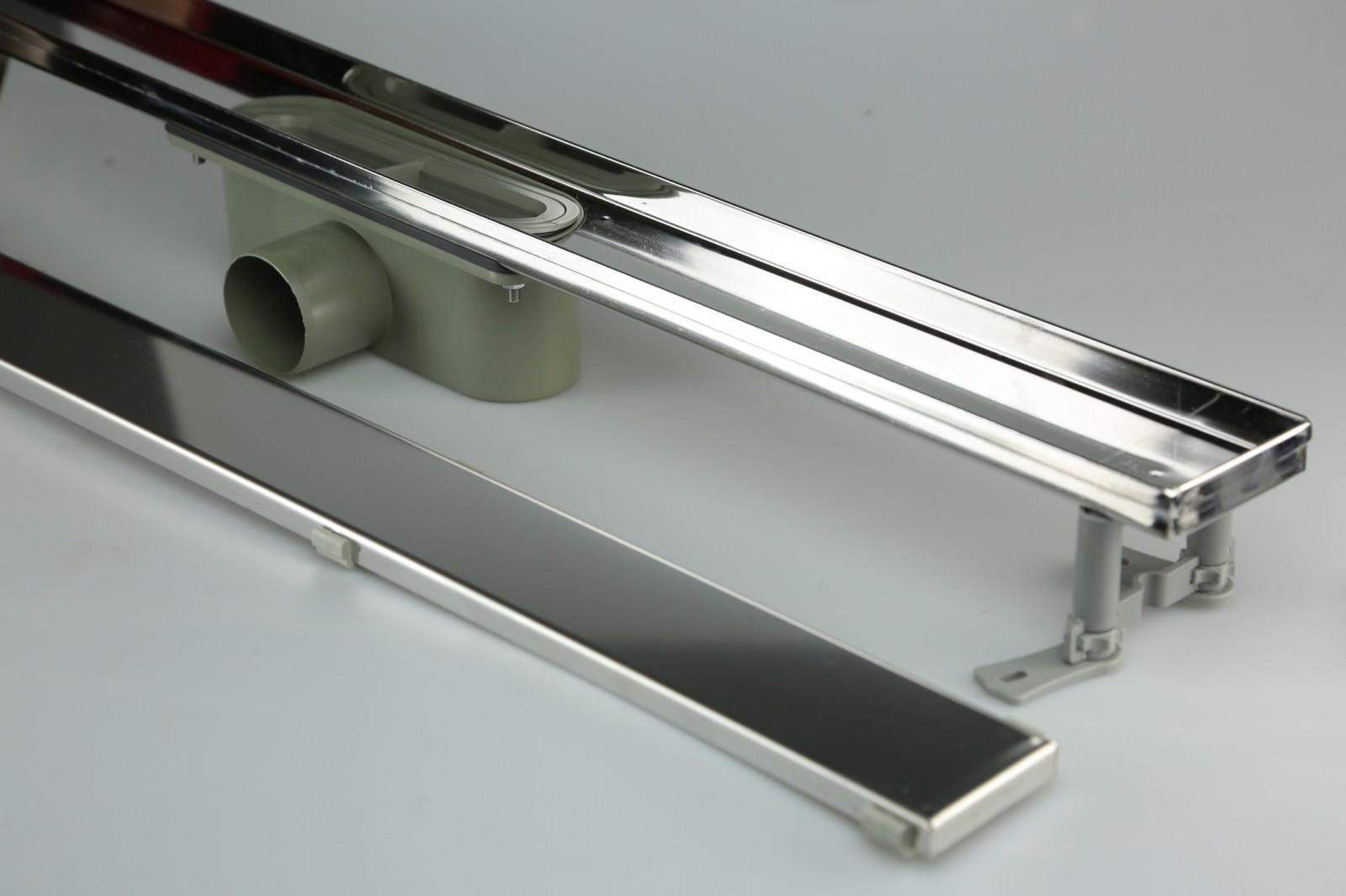 Трап лінійний MAXIFLOW Сlassik scala 80 cм з решіткою Плитка (4014.0Y050K.080) - фото 2