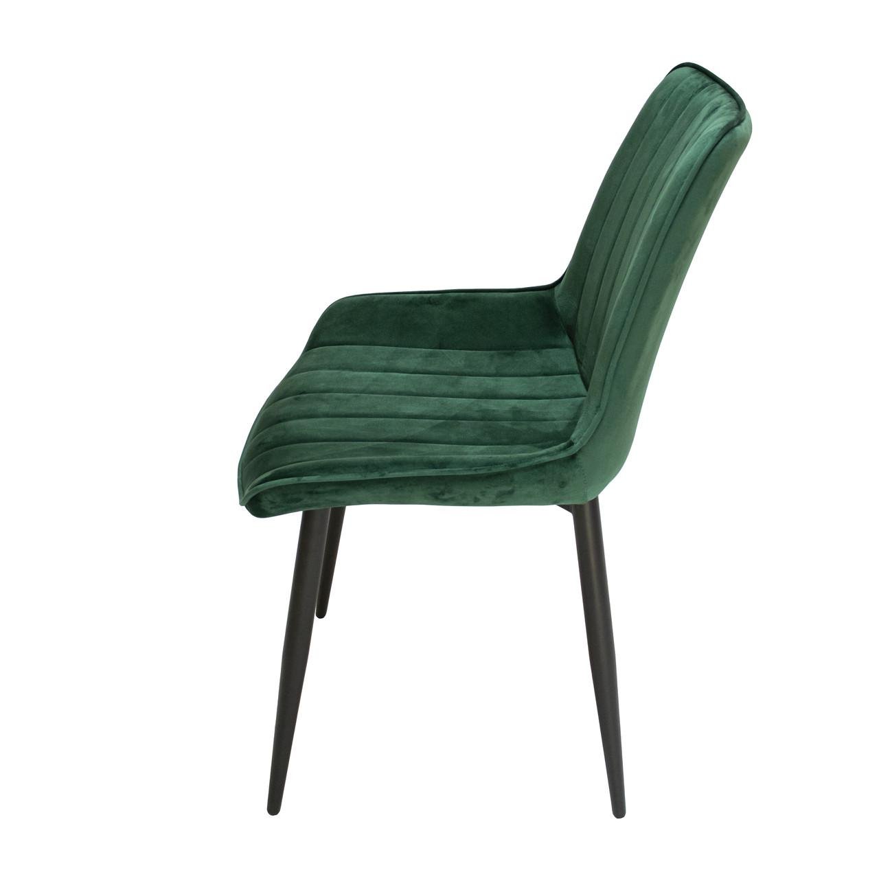 Стул Intarsio Alvis Темно-зеленый - фото 2 Стул Intarsio Alvis Темно-зеленый - фото 2