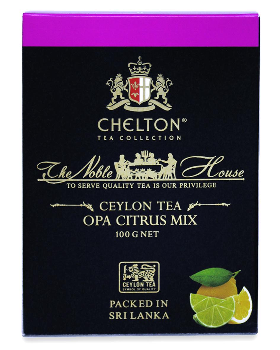 Чай черный Chelton Благородный Дом Цитрусовый микс 100 г (56139) - фото 2 Чай черный Chelton Благородный Дом Цитрусовый микс 100 г (56139) - фото 2