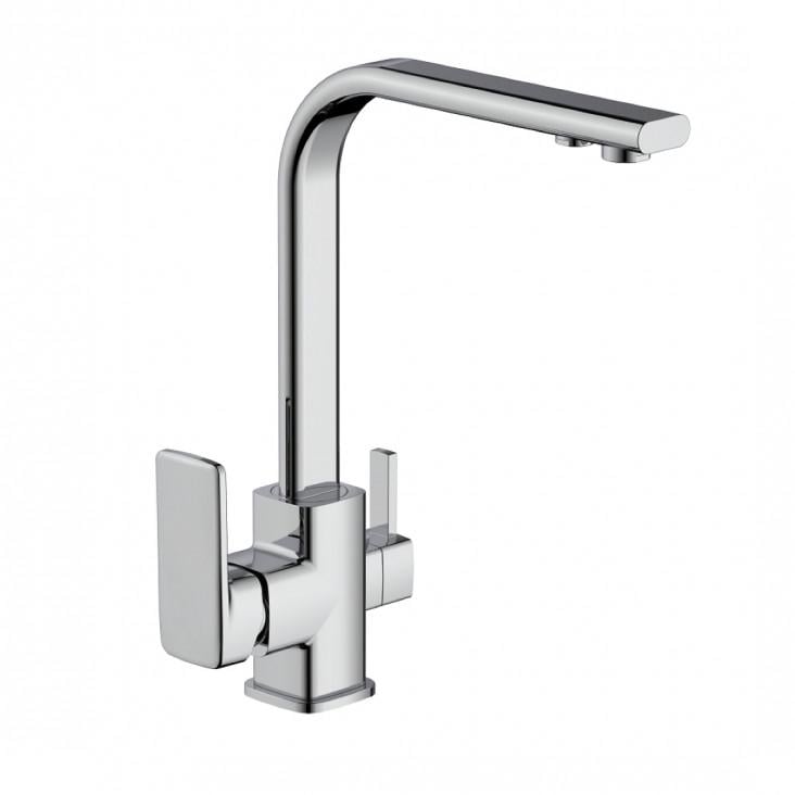 Змішувач для кухні Frap F4360 з підключенням фільтра питної води Хром (1040771) Змішувач для кухні Frap F4360 з підключенням фільтра питної води Хром (1040771)